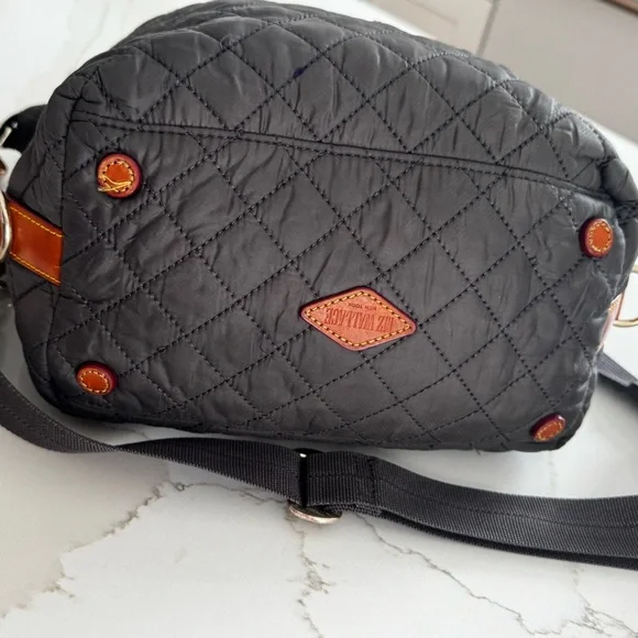 MZ Wallace Women's Quilted Gray Sutton Deluxe Crossbody Bag - Picture 11 of 15